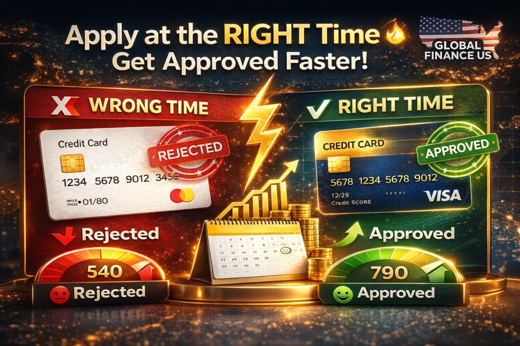 best credit card application timing